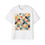 Geometric Flow - Men's Heavy Oversized Tee