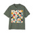 Geometric Flow - Men's Heavy Oversized Tee