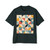 Geometric Flow - Men's Heavy Oversized Tee