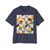 Geometric Flow - Men's Heavy Oversized Tee