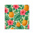Tropical Oasis Escape - Transparent Outdoor Stickers, Square, 1pc