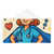 Nurse Superhero Spirit - Youth Hooded Towel