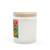 Tropical Oasis Escape - Frosted Glass Candle, 11oz