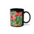 Tropical Oasis Escape - Black Coffee Cup, 11oz