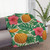 Tropical Oasis Escape - Tan Sherpa Blanket