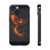 Celestial Phoenix Dance - Clear Silicone Phone Cases