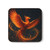 Celestial Phoenix Dance - Hardboard Back Coaster