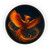 Celestial Phoenix Dance - Wall Clock