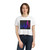 Rhythmic Waves - Women's Flowy Cropped Tee
