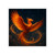 Celestial Phoenix Dance - Transparent Outdoor Stickers, Die-Cut, 1pc