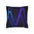 Rhythmic Waves - Spun Polyester Square Pillowcase