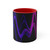Rhythmic Waves - 11oz Accent Mug