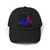 Rhythmic Waves - Unisex Distressed Cap
