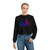 Rhythmic Waves - Women's Cropped Fleece Pullover
