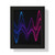 Rhythmic Waves - Framed Vertical Poster