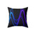 Rhythmic Waves - Faux Suede Square Pillow