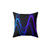 Rhythmic Waves - Faux Suede Square Pillow