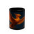 Celestial Phoenix Dance - Black Mug (11oz, 15oz)