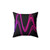 Rhythmic Waves - Spun Polyester Square Pillow