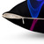 Rhythmic Waves - Spun Polyester Square Pillow
