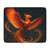 Celestial Phoenix Dance - Tan Sherpa Blanket