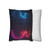 Entangled Dimensions - Square Poly Canvas Pillowcase