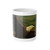Whispers of Nature - White Ceramic Mug, 11oz