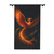 Celestial Phoenix Dance - Window Curtains (1 Piece)