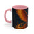 Celestial Phoenix Dance - Accent Mugs