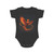 Celestial Phoenix Dance - Short Sleeve Baby Bodysuit
