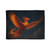 Celestial Phoenix Dance - Soft Polyester Blanket