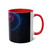 Entangled Dimensions - Two-Tone Coffee Mugs, 11oz