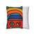 Retro Revolution - Spun Polyester Square Pillowcase