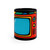 Retro Revolution - Black Coffee Mug, 11oz