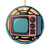 Retro Revolution - Ceramic Ornaments, 1-Side Print
