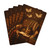 Whimsical Reading Haven - Poker Playing Cards