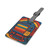 Retro Revolution - Saffiano Polyester Luggage Tag, Rectangle