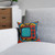 Retro Revolution - Square Pillow - Pink Back