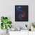 Entangled Dimensions - Framed Vertical Poster