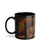 Whimsical Reading Haven - Black Coffee Cup, 11oz