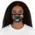 Cybernetic Companion - Fitted Polyester Face Mask