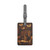 Whimsical Reading Haven - Saffiano Polyester Luggage Tag, Rectangle