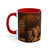 Whimsical Reading Haven - Colorful Accent Mugs, 11oz