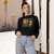 Curiosity Unleashed - Women's Cropped Fleece Pullover