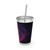 Celestial Mirage - Sunsplash Tumbler with Straw, 16oz