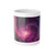 Celestial Mirage - White Ceramic Mug, 11oz