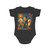 Curiosity Unleashed - Short Sleeve Baby Bodysuit