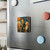 Curiosity Unleashed - Porcelain Magnet, Square