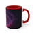 Celestial Mirage - Colorful Accent Mugs, 11oz