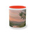 Harmony in Nature - Two-Tone Coffee Mug, 11oz